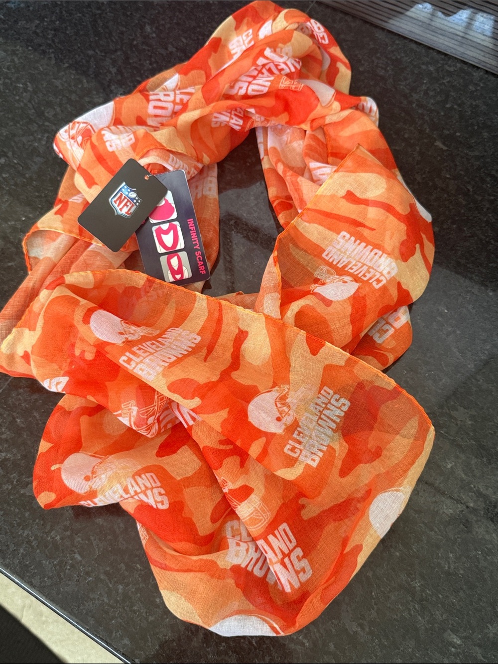 Cleveland Browns Infinity Scarf